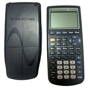 Texas Instruments‎ TI-83 Plus Graphing Calculator w Cover Tested Working